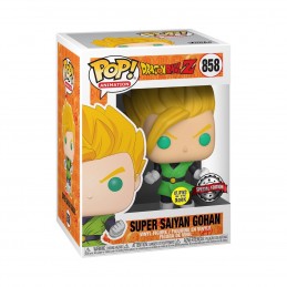 Funko Funko Pop Dragon Ball Z Super Saiyan Gohan Phosphorescent Edition Limitée