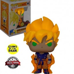 Funko Funko Pop Dragon Ball Z Super Saiyan Goku Phosphorescent Edition Limitée