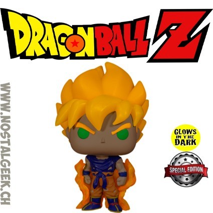 Funko Funko Pop Dragon Ball Z Super Saiyan Goku Phosphorescent Edition Limitée