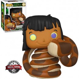 Funko Funko pop Disney The Jungle Book Mowgli with Kaa Exclusive Vinyl Figure
