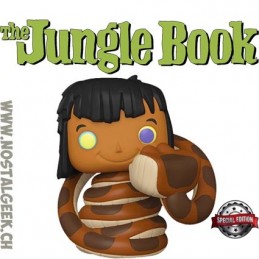 Funko Funko Pop Disney Le Livre de la Jungle Mowgli avec Kaa Edition Limitée