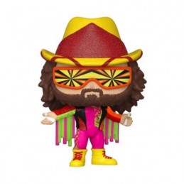 Funko Funko Pop WWE "Macho Man" Randy Savage (Orange Starburst) (Diamond Glitter) Edition Limitée