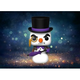 Funko Funko Pop DC Holiday The Penguin Snowman Vaulted Edition Limitée