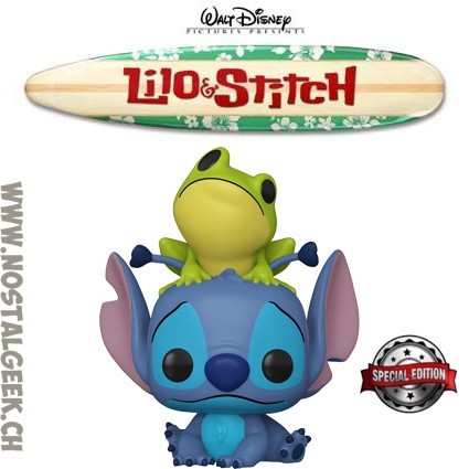 Funko Funko Pop Disney Lilo & Stitch - Stitch with Frog Exclusive Vinyl Figure