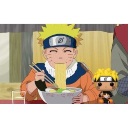 Funko Funko Pop! Animation N°823 Naruto Shippuden Naruto Uzumaki (Eating Noodles) Exclusive Vinyl Figure