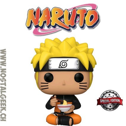 Funko Funko Pop! Animation N°823 Naruto Shippuden Naruto Uzumaki (Eating Noodles) Exclusive Vinyl Figure