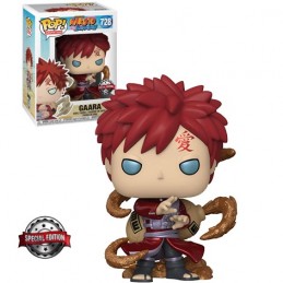 Funko Pop N°728 Naruto Shippuden Gaara (Metallic) Exclusive Vinyl Figure