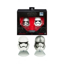 Star Wars Black Series Helmets Captain Phasma & First Order Stormtrooper Hasbro