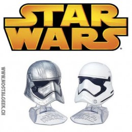 Star Wars Titanium Black Series Helmets Captain Phasma & First Order Stormtrooper