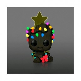 Funko Funko Pop Marvel Holiday Groot Phosphorescent Edition Limitée