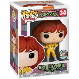 Funko Pop N°34 Retro Toys TMNT Les Tortues Ninja April O'neil Edition Limitée