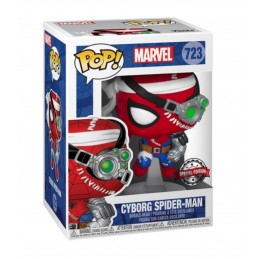 Funko Funko Pop Marvel Cyborg Spider-Man Edition Limitée