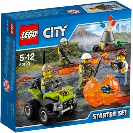 Lego City 60120 Volcano Starter Pack