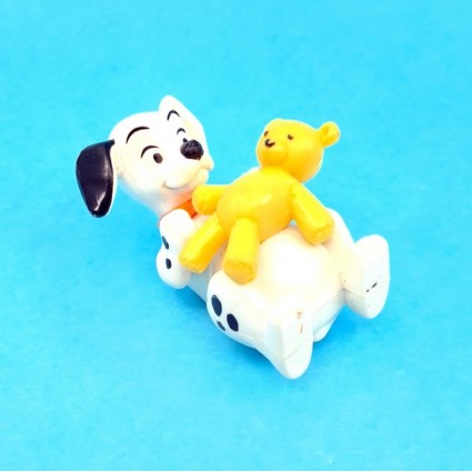 Disney 101 Dalmatians puppy with teddy bear second hand figure (Loose)