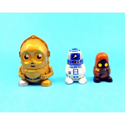 Star Wars Chubby Series one C3PO - R2D2- Jawa second hand figures (Loose)