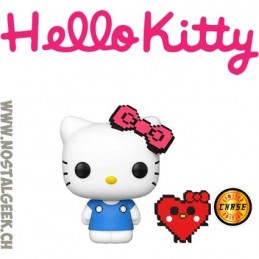 Funko Funko Pop Sanrio Hello Kitty (8-Bit) (Heart) Edition Limitée Chase