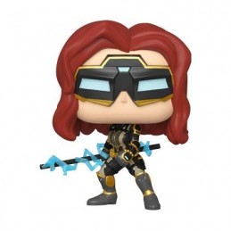 Funko Funko Pop Games Marvel Black Widow (Avengers Game) Phosphorescente Edition Limitée Chase