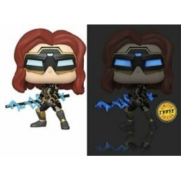 Funko Funko Pop Games Marvel Black Widow (Avengers Game) Phosphorescente Edition Limitée Chase