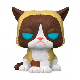 Funko Funko Pop N°60 Icons Grumpy Cat Flocked Vaulted Edition Limitée