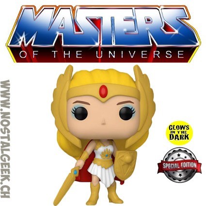 Funko Funko Pop Masters of the Universe She-Ra Phosphorescent Edition Limitée