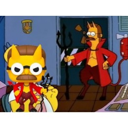 Funko Funko Pop The Simpsons Devil Flanders Vinyl Figure