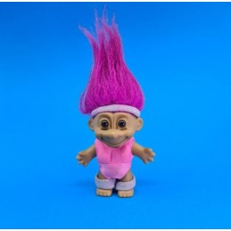 Troll 18 cm cheveux rose aérobic Figurine d'occasion (Loose)