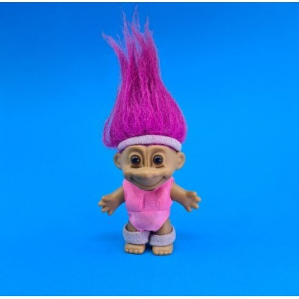 Troll 18 cm Pink hair aerobic second hand figure (Loose)