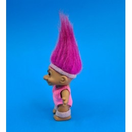 Troll 18 cm cheveux rose aérobic Figurine d'occasion (Loose)