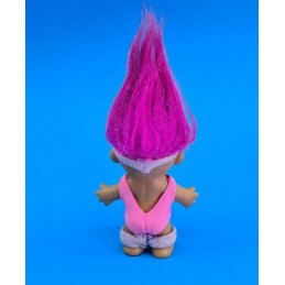 Troll 18 cm cheveux rose aérobic Figurine d'occasion (Loose)