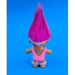 Troll 18 cm Pink hair aerobic second hand figure (Loose)