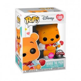 Funko Funko Pop Disney Winnie the Pooh (Valentine's) Flocked Edition Limitée
