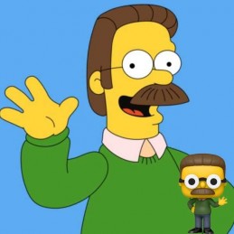 Funko Funko Pop Cartoons The Simpsons Ned Flanders Edition Limitée