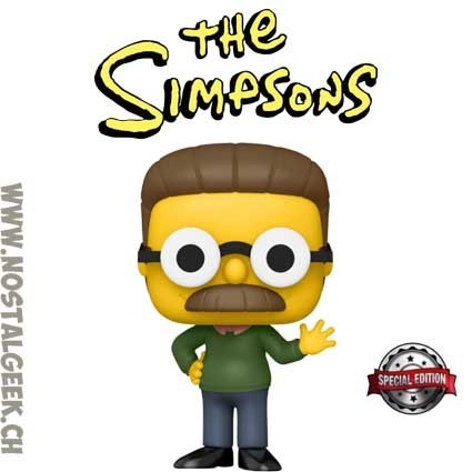 Funko Funko Pop Cartoons The Simpsons Ned Flanders Edition Limitée