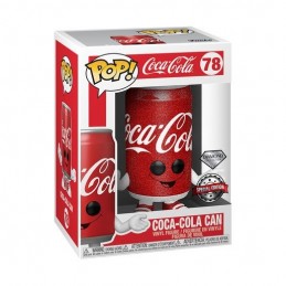 Funko Funko Pop N°78 Ad Icons Coca-Cola Can (Diamond Glitter) Vaulted Edition Limitée