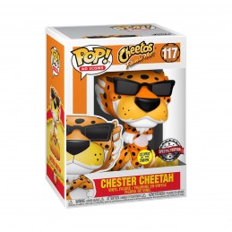 Funko Funko Pop N°117 Ad Icons Cheetos Chester Cheetah (Flames) Vaulted Phosphorescent Edition Limitée