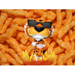 Funko Funko Pop N°117 Ad Icons Cheetos Chester Cheetah (Flames) Vaulted GITD Exclusive Vinyl Figure