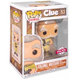 Funko Funko Pop Retro Toys Cluedo Colonel Mustard with the Revolver Exclusive Vaulted Vinyl Figure