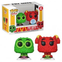 Funko Funko Pop N°Ad Icons McDonald's Fry Guys (Green & Red) (2-Pack) Vaulted Edition Limitée