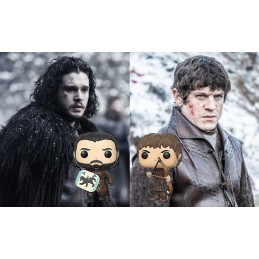 Funko Funko Pop! TV Game of Thrones Jon Snow et Ramsey Bolton: Battle of The Bastards 2-pack Vaulted