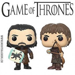 Funko Funko Pop! TV Game of Thrones Jon Snow et Ramsey Bolton: Battle of The Bastards 2-pack Vaulted