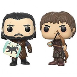 Funko Funko Pop! TV Game of Thrones Jon Snow et Ramsey Bolton: Battle of The Bastards 2-pack Vaulted