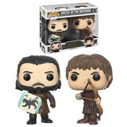 Funko Funko Pop! TV Game of Thrones Jon Snow et Ramsey Bolton: Battle of The Bastards 2-pack Vaulted