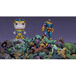 Funko Funko Pop! 15 cm Guardians Of The Galaxy Thanos Phosphorescent Edition Limitée