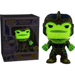 Funko Funko Pop! 15 cm Guardians Of The Galaxy Thanos Phosphorescent Edition Limitée