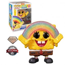 Funko Funko Pop Animation Spongebob Rainbow (Diamond Collection) Edition Limitée