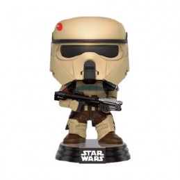 Funko Pop N°156 Star Wars Rogue One Scarif Stormtrooper Blue Chest Stripe Exclusive Vaulted Vinyl Figure