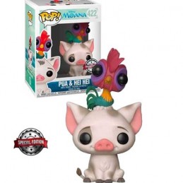 Funko Funko Pop Disney Moana Pua & Hei Hei Edition Limitée