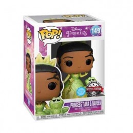 Funko Funko Pop Disney La Princesse et la Grenouille Princess Tiana & Naveen Glitter Edition Limitée