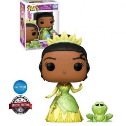 Funko Funko Pop Disney La Princesse et la Grenouille Princess Tiana & Naveen Glitter Edition Limitée