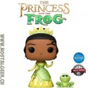 Funko Pop Disney La Princesse et la Grenouille Princess Tiana & Naveen Glitter Edition Limitée